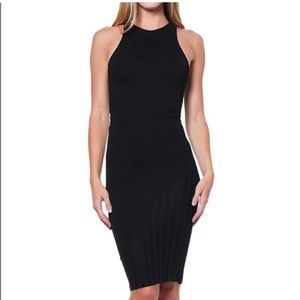 Ronny Kobo Stephanie Open Mesh Cocktail Dress